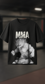 MMA Warrior Wolf - Men's Black Tee