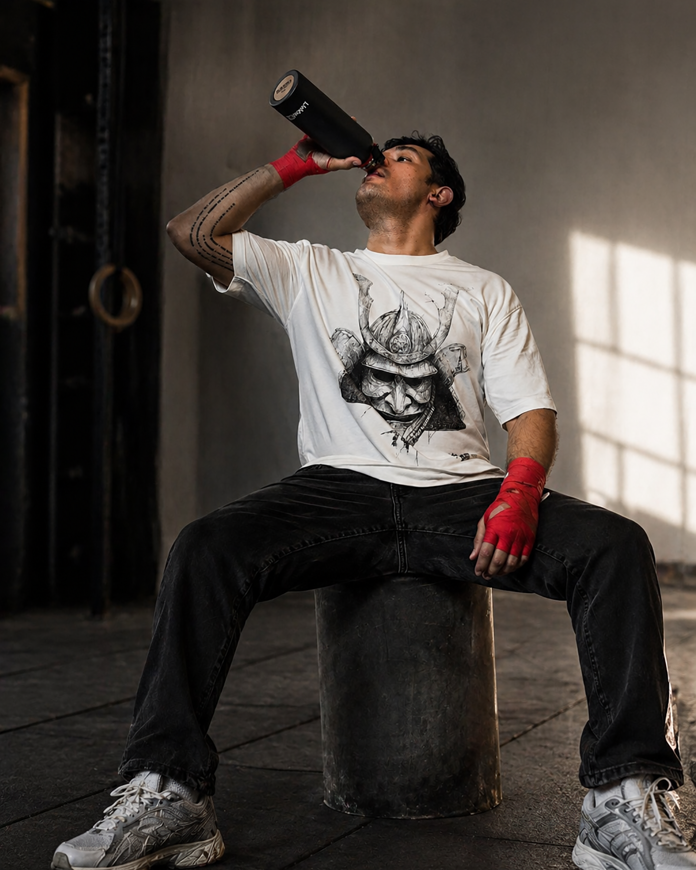 Samurai’s Last Stand Tee – Mens White