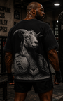 Jon Jones "GOAT"  Philippians 4:13 Tee - Men's Black T-shirt