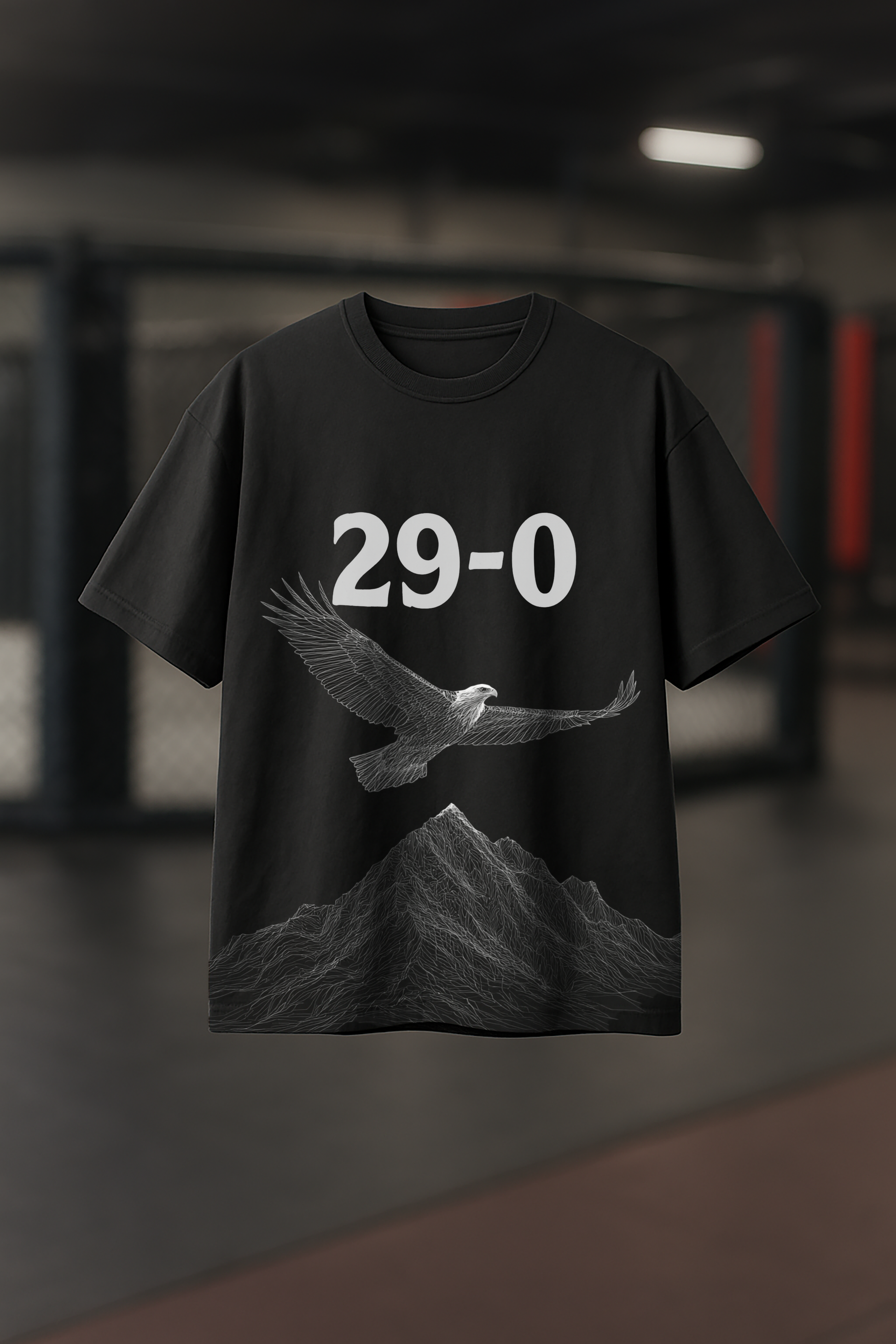 The Eagle - Mens Black Tee