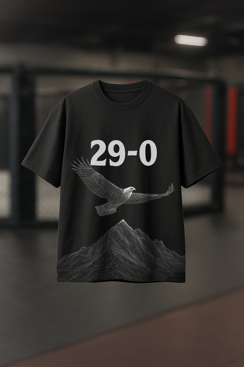 The Eagle - Mens Black Tee