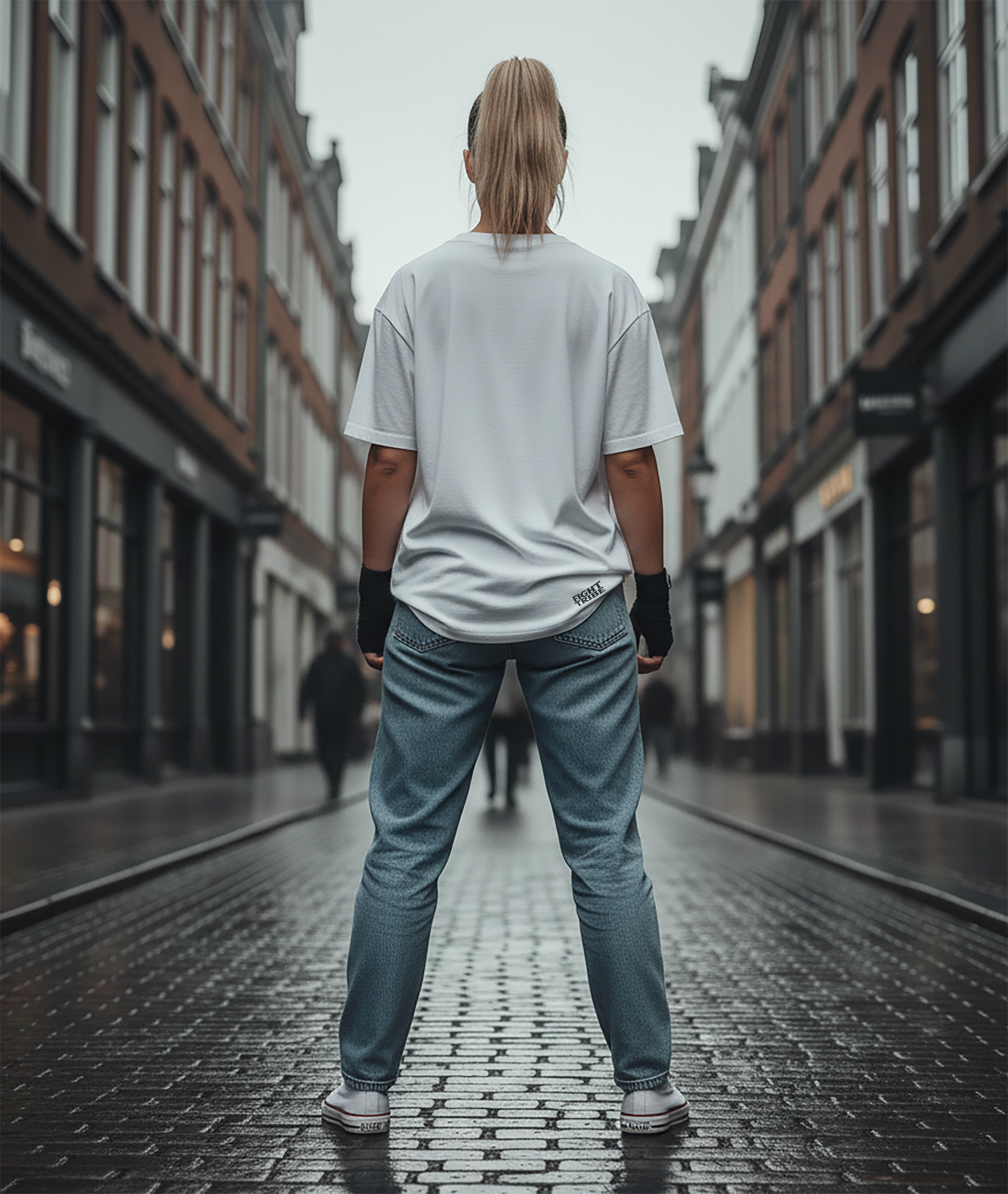 Samurai’s Last Stand Tee – Womens White