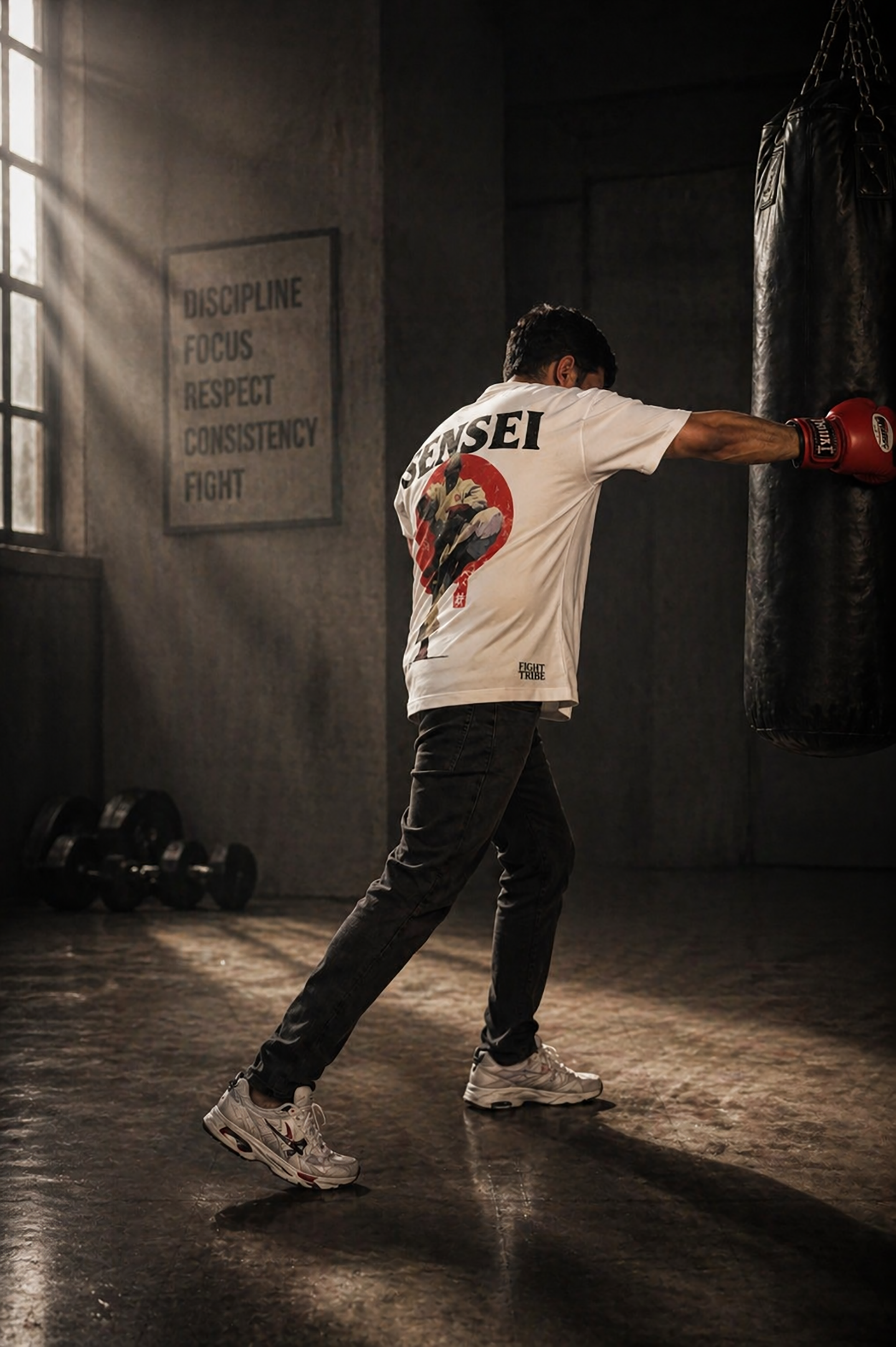Sensei "Battle Seasoned" - Men's White Tee