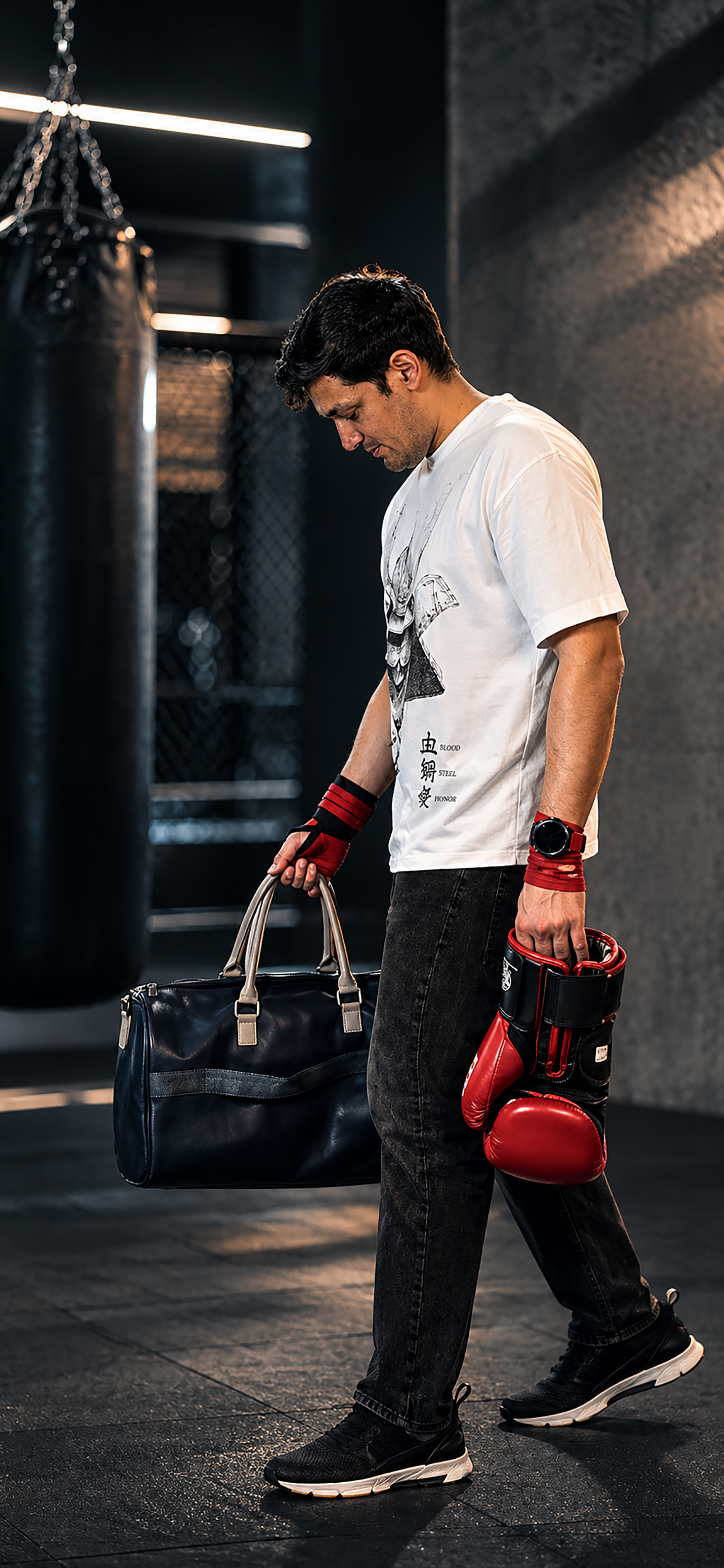 Samurai’s Last Stand Tee – Mens White