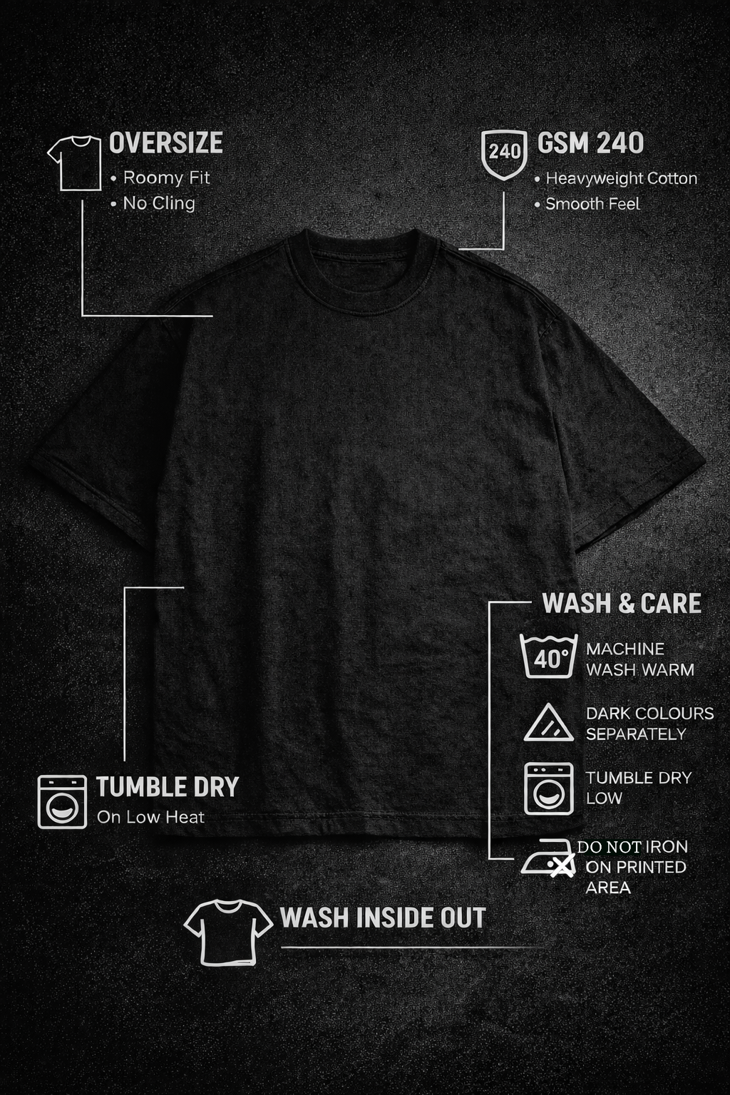 Sensei - Men's White Tee