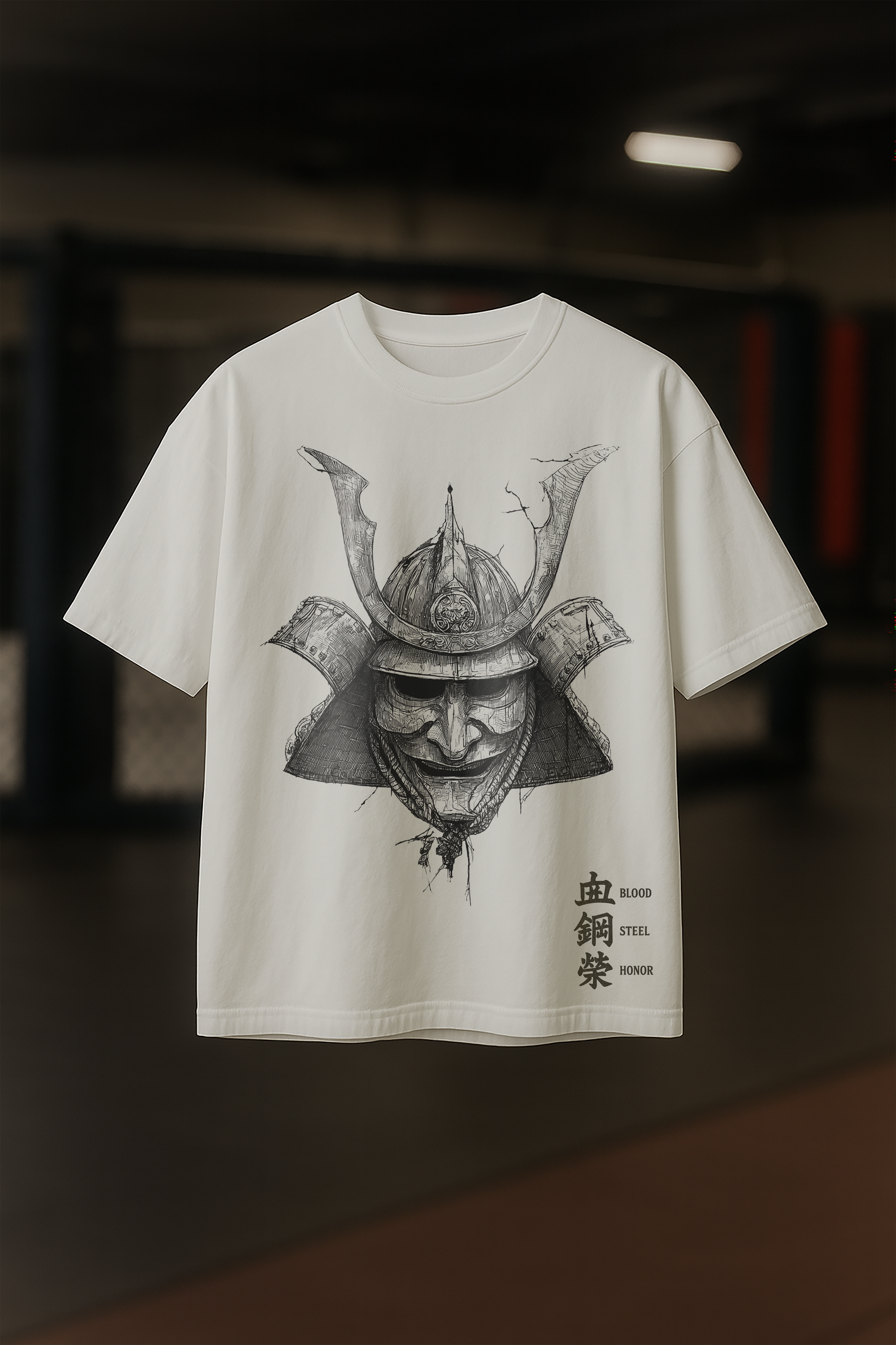 Samurai’s Last Stand Tee – Mens White