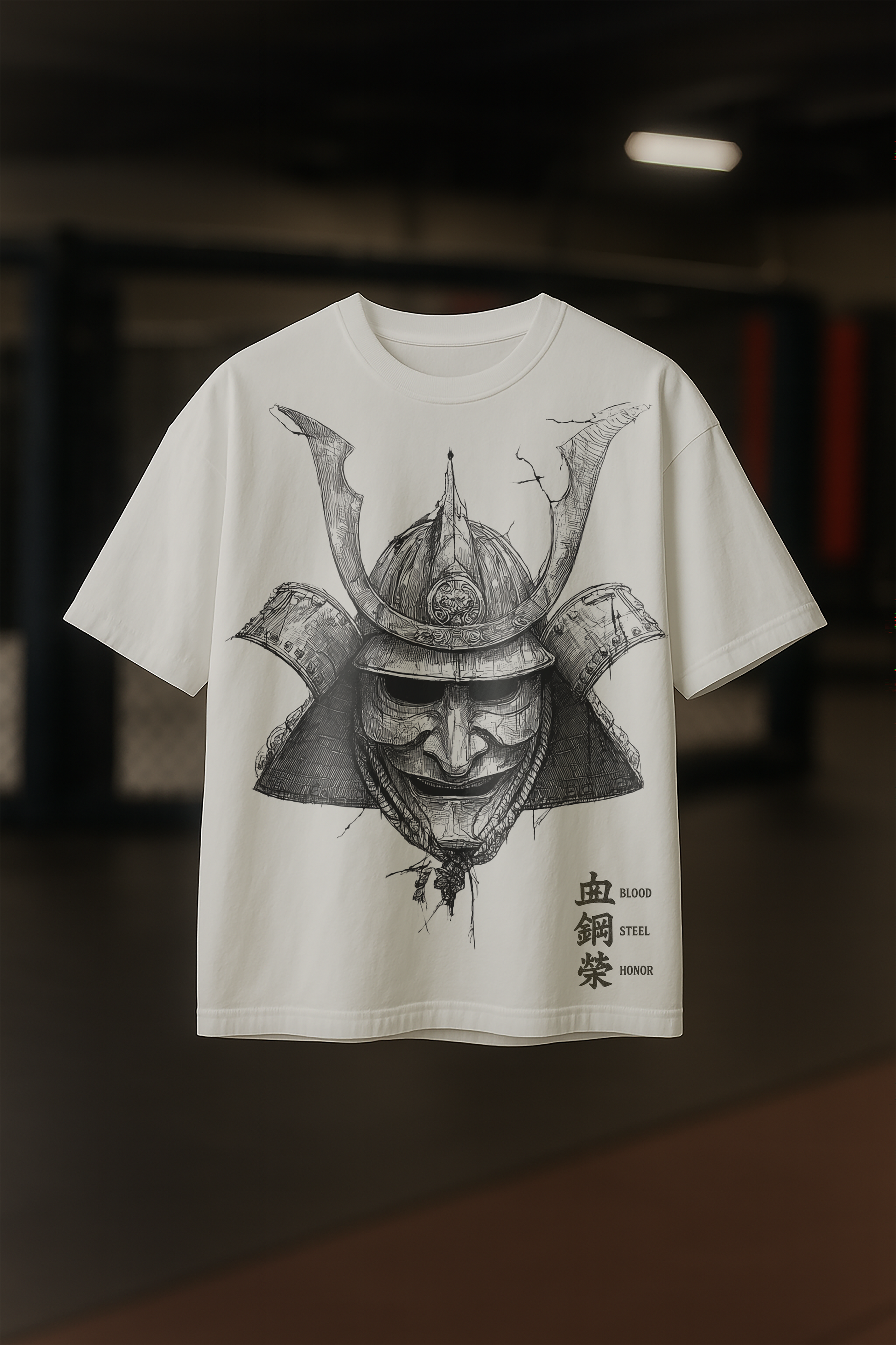 Samurai’s Last Stand Tee – Womens White