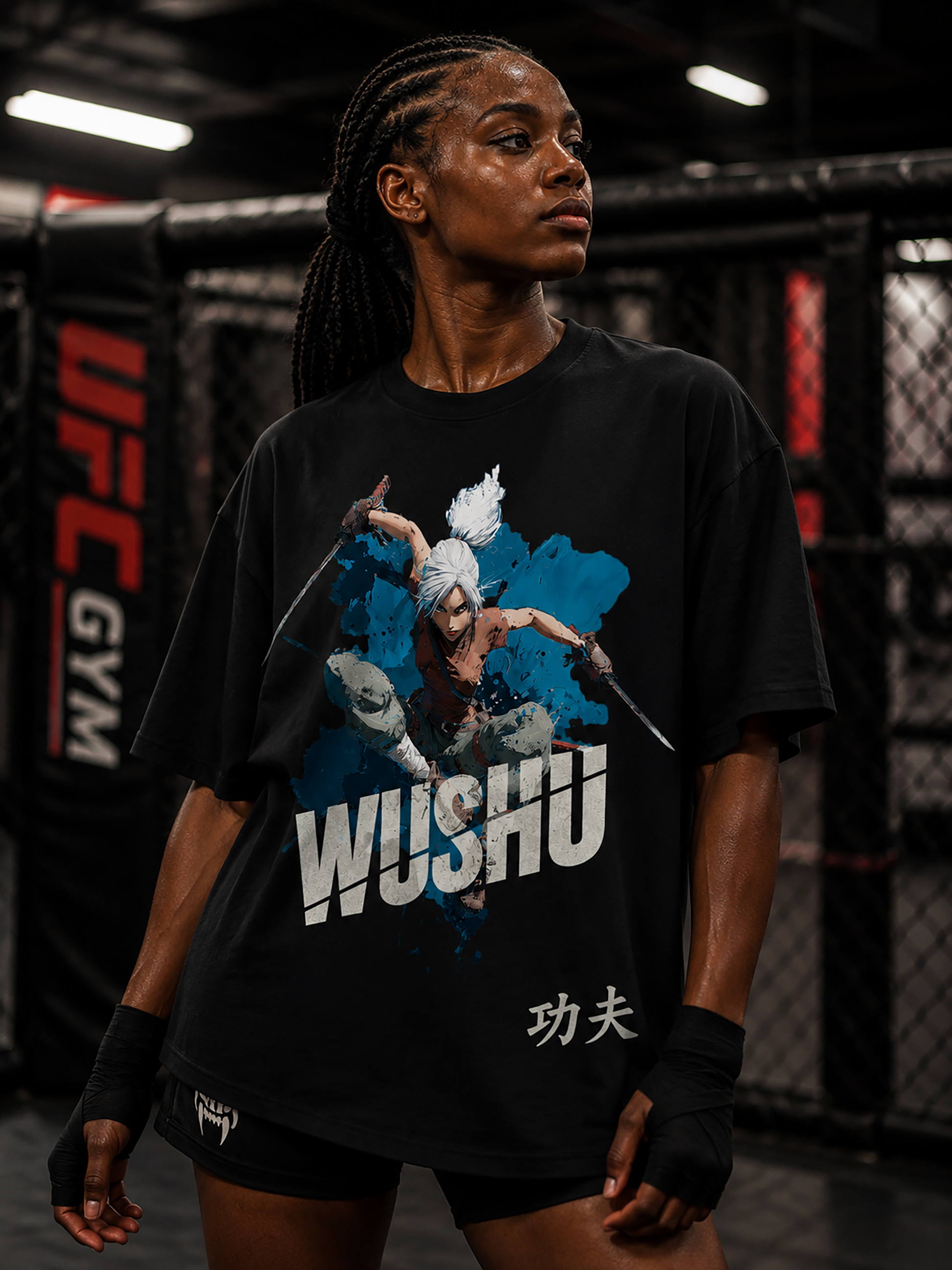 Wushu x Kung : Women's Oversized T shirt