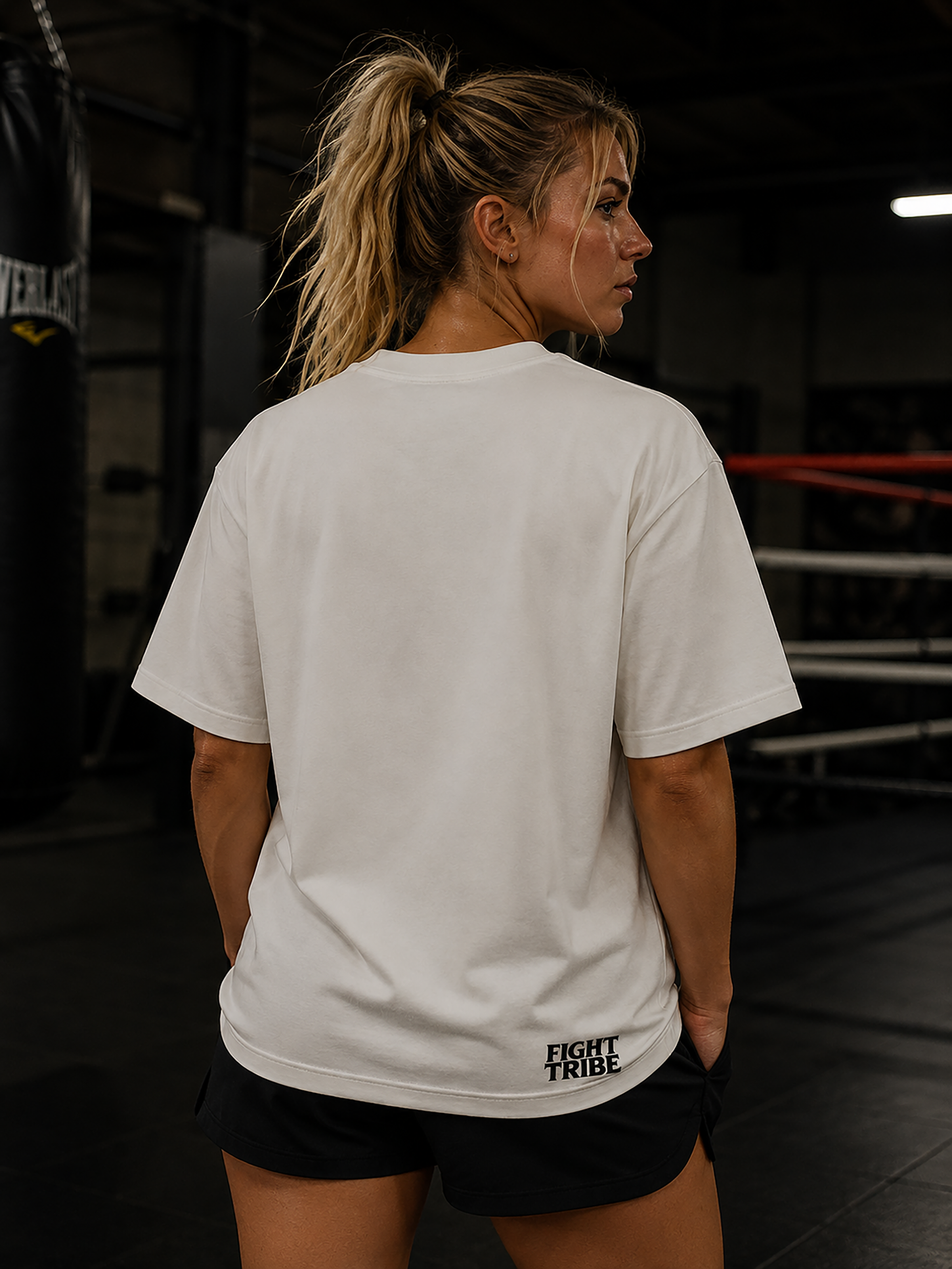 Judo "One Throw, One Ippon" - Women's White Tee