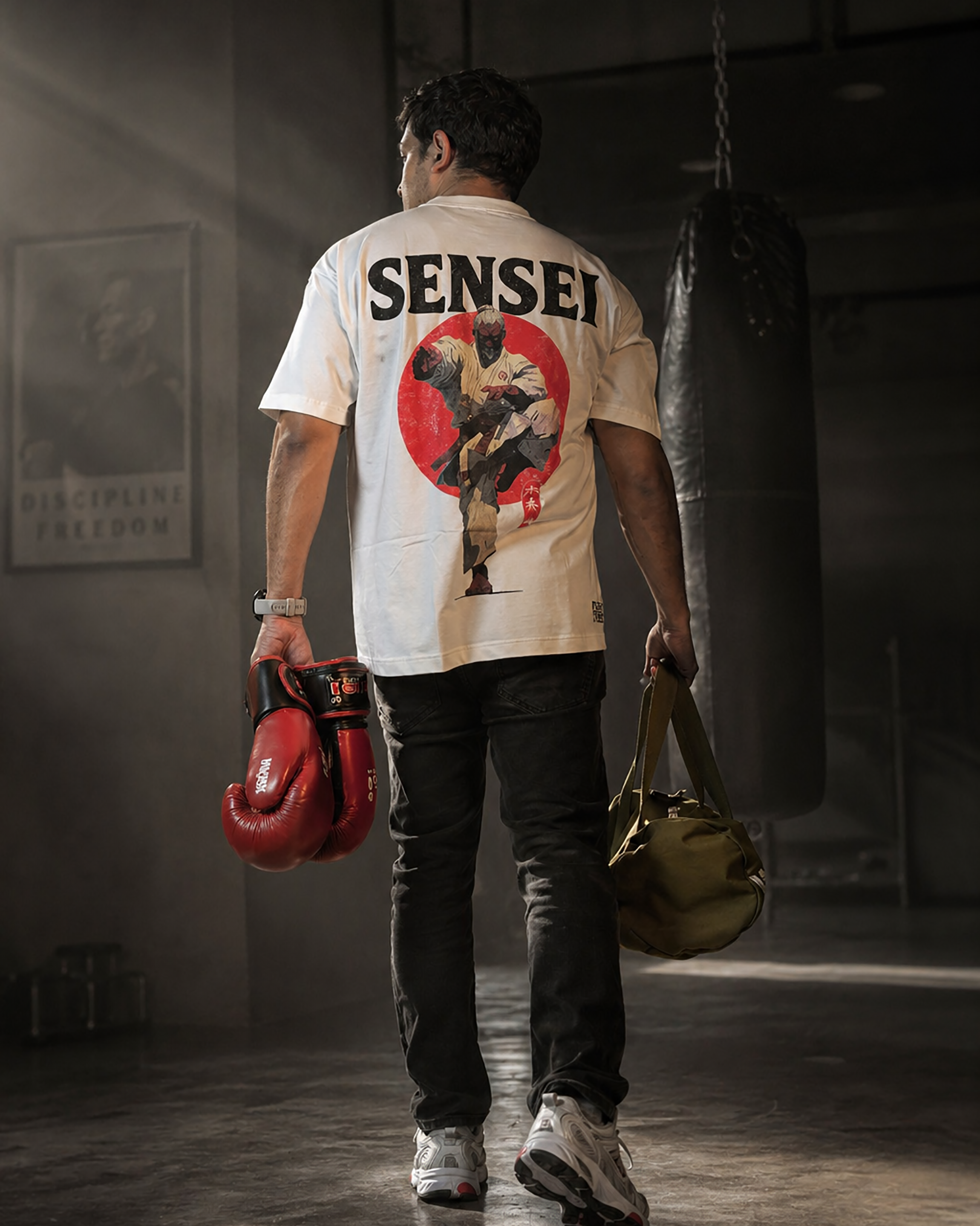 Sensei "Battle Seasoned" - Men's White Tee