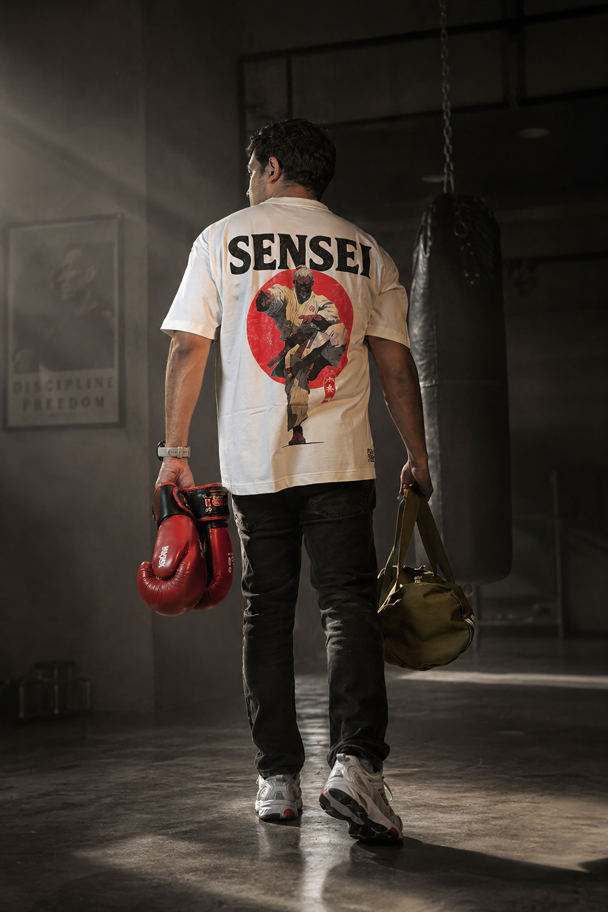 Sensei "Battle Seasoned" - Men's White Tee