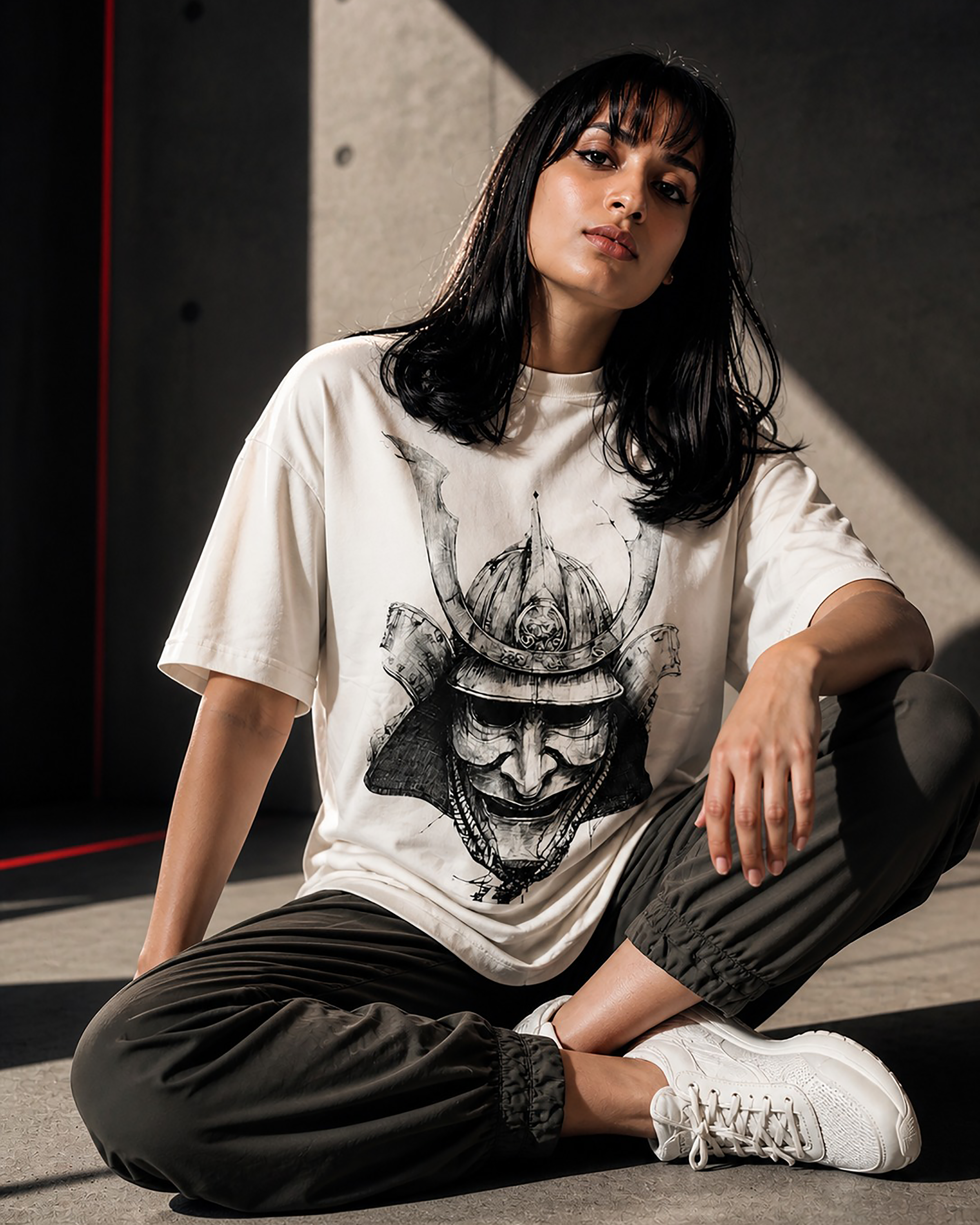 Samurai’s Last Stand Tee – Womens White