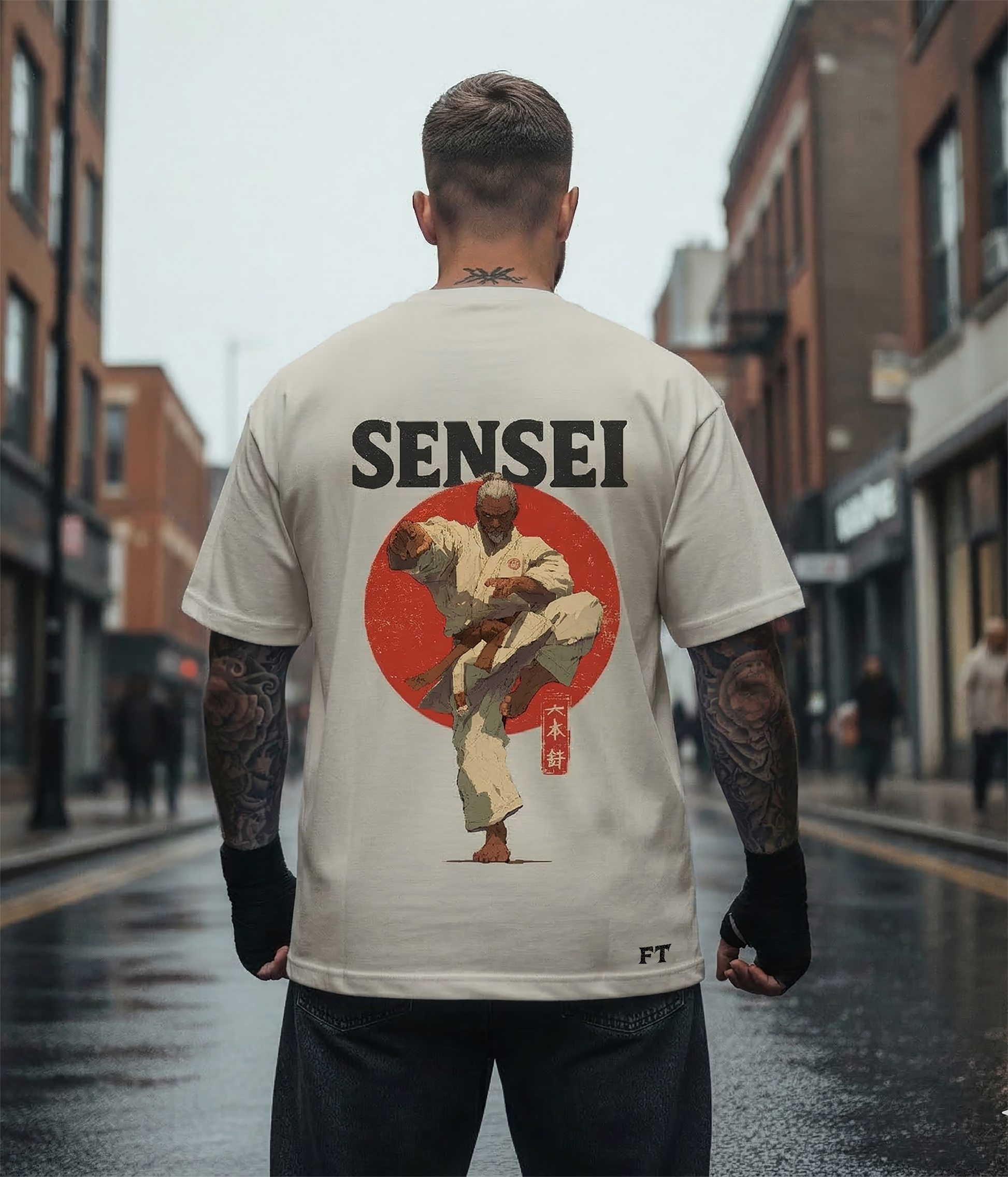 Sensei - Men's White Tee